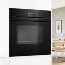 Bosch Series 8 Multifunction Oven with Microwave and Steam Black HNG978QB1A hero image