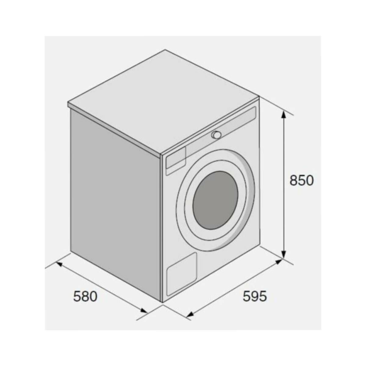 ASKO 8kg Front Load Washing Machine W2084C.W image 5