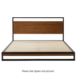 Zinus Ironline Metal & Wood Bed Frame Queen AU-IRPBH-Q hero image