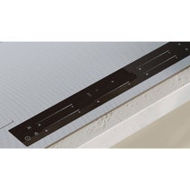 Haier 90cm 500 Series Induction Cooktop Flexi Zone Grey HCI905FTG4 hero image