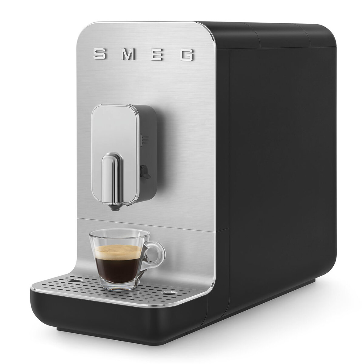 Smeg Automatic Coffee Machine with AutoMilk Black BCC13BLMAU hero image