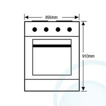 Westinghouse WFE914SA Freestanding Dual Fuel Oven/Stove hero image