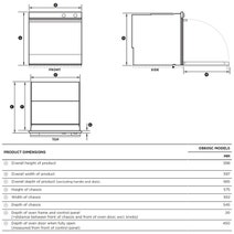 Fisher & Paykel Series 5 Contemporary 60cm Pyrolytic Built-In Oven Stainless Steel OB60SC7CEPX3 hero image