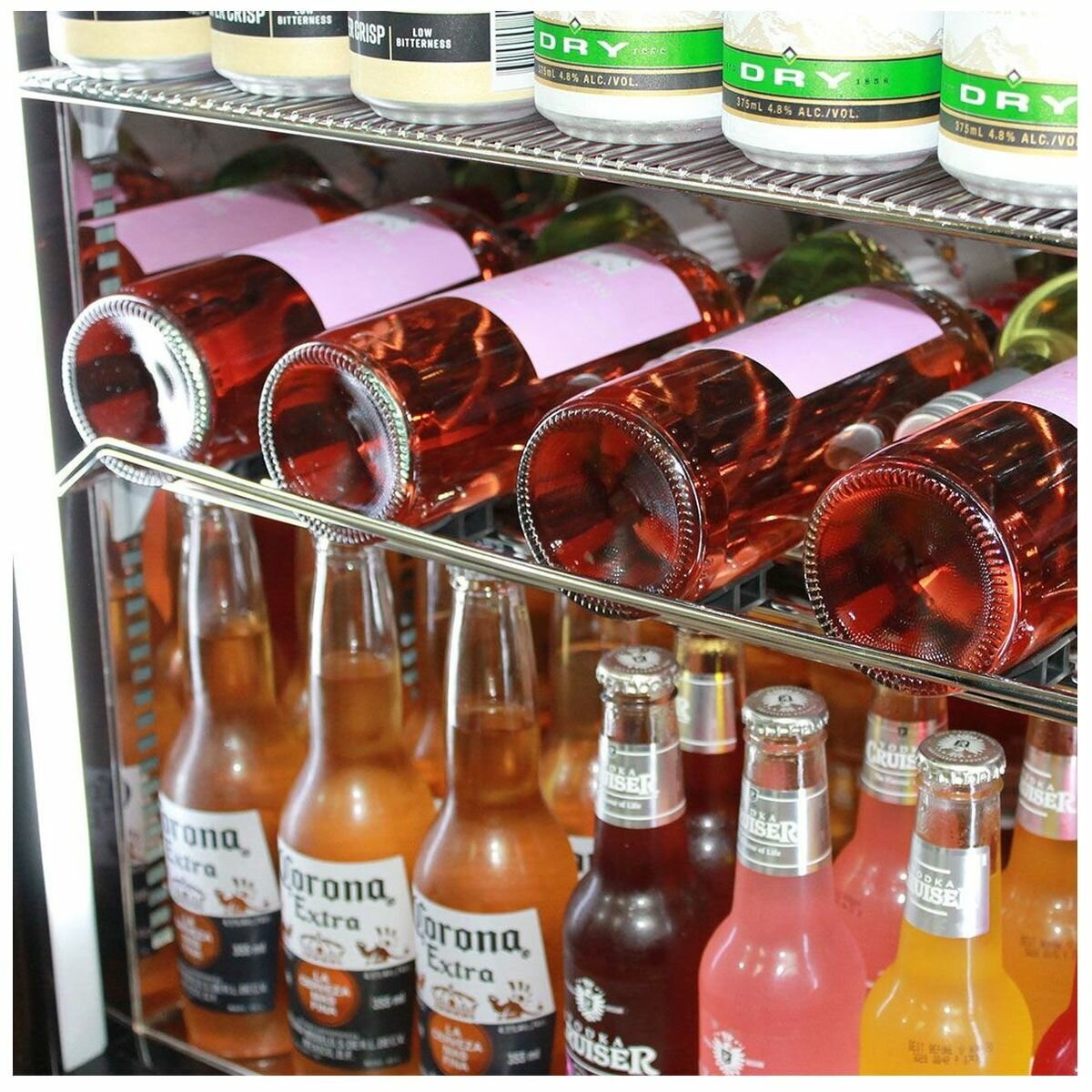 Schmick Glass Door Under Bench Bar Fridge SK156-SS hero image