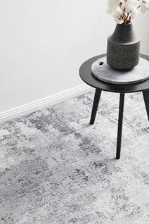 Rug Culture Illusions Large Silver & Grey Rug 280X190CM - ILU156SILVER280X190 hero image