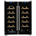 LeCavist 24 Bottle Dual Zone Wine Fridge LCCV24B2Z hero image