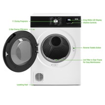 Onix 6kg Front Load Washer & 8kg Vented Dryer Laundry Package ON-FLW6W-ON-VD8W hero image