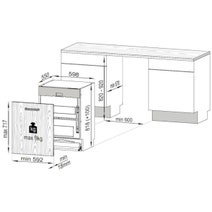 Beko 60cm Fully Integrated Dishwasher BDI1410 hero image