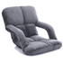 SOGA Foldable Floor Recliner Lazy Chair Grey 9357641020586 image NaN