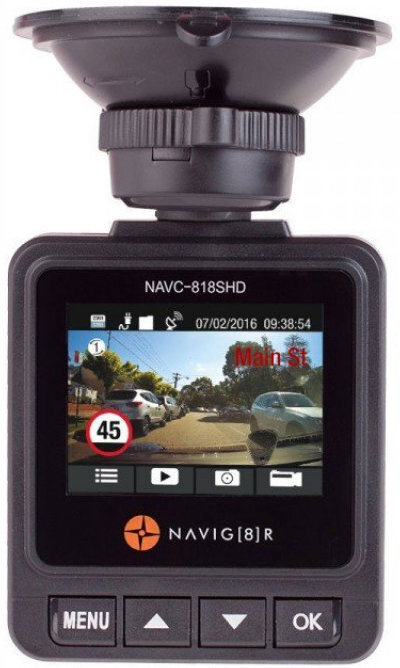 Laser NAVC-818SHD NAVIG8R Pro X Ultra HD Car Digital Video Recorder with GPS hero image