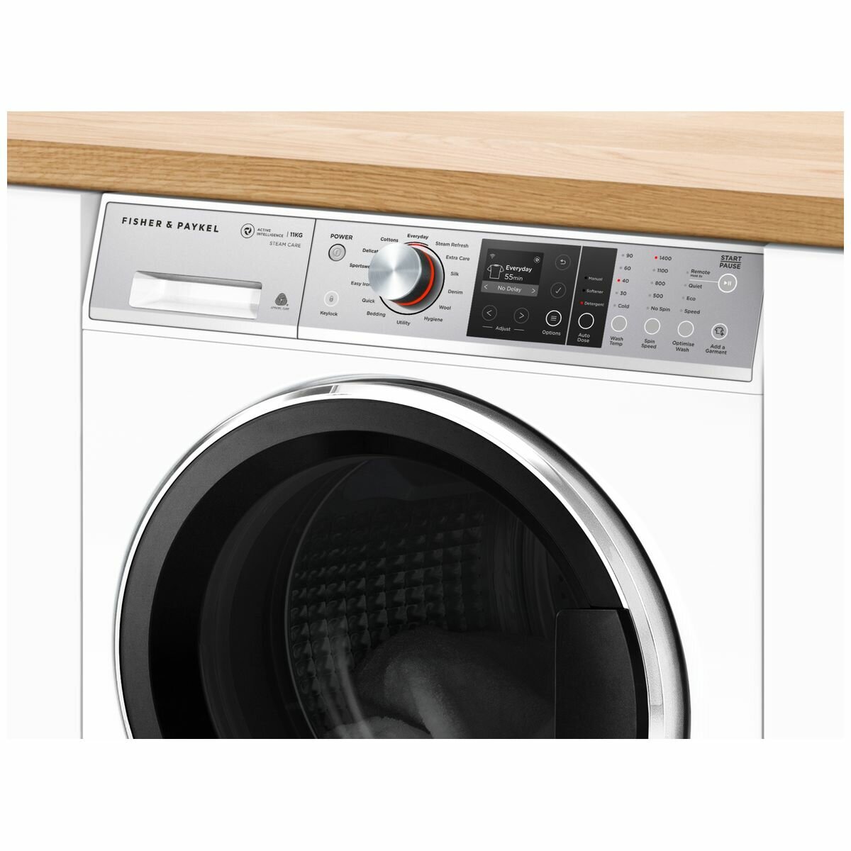 Fisher and paykel washing machine front loader discount