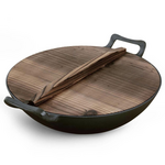 SOGA 36cm Cast Iron Wok  9357641006412 hero image
