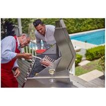BeefEater 7000 Premium Five Burner Built-in Barbecue and Trolley BMF7655SA hero image