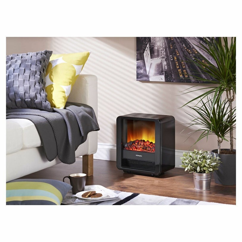 Dimplex Electric Cube Dimplex 1.5KW Mini Cube Portable Electric Fire Heater MINICUBE-B ...