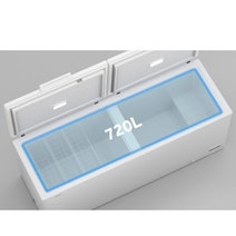 Haier 692L Series 300 Hybrid Chest Freezer White HCF720W hero image