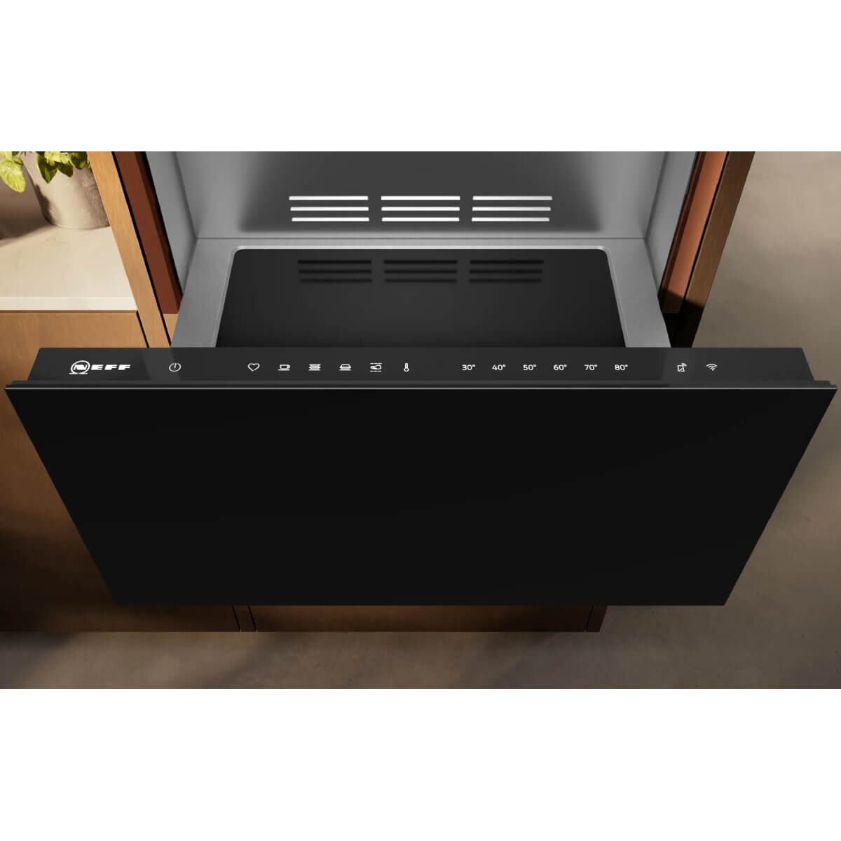 NEFF 29cm Built-In Warming Drawer Flex Design N39HA11Y1B-MS hero image