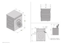 ASKO Logic 11kg Steel Seal Washing Machine-White W3114CXLWAU hero image