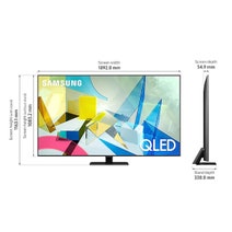 Samsung 85 Inch Q80T 4K UHD HDR Smart QLED TV QA85Q80TAWXXY hero image
