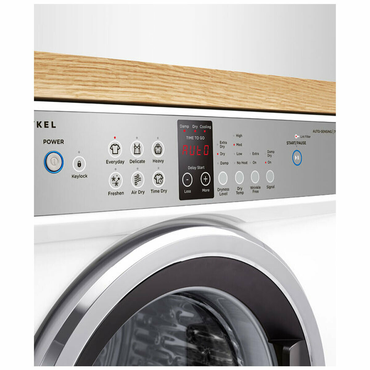 Fisher & Paykel Series 3 8kg Front Loader Washer & Series 5 7kg Vented Dryer Laundry Package WH8060J3DE7060G2 hero image