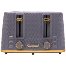 Westinghouse Kettle and Toaster Pack Grey Gold 1.7L Kettle, 4 Slice Toaster WHKTPK13GG hero image