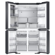 Samsung 809L AI Family Hub French Door Fridge with Internal Beverage Centre Matte Black SRF9800BFH hero image