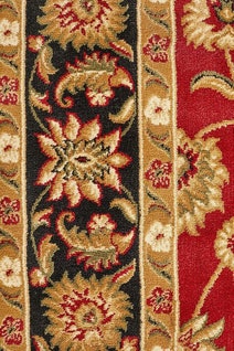 Rug Culture Sydney Small Red, Black Rug 150X80CM - SYD-1-RB-150X80 hero image