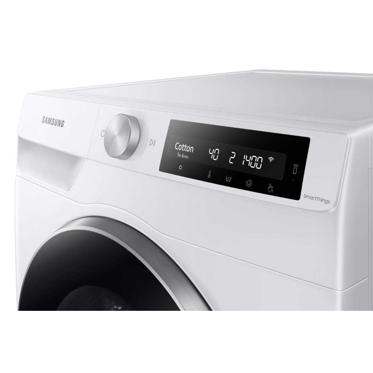 Samsung 11kg Smart Front Load Washing Machine White WW11CG604DLE hero image