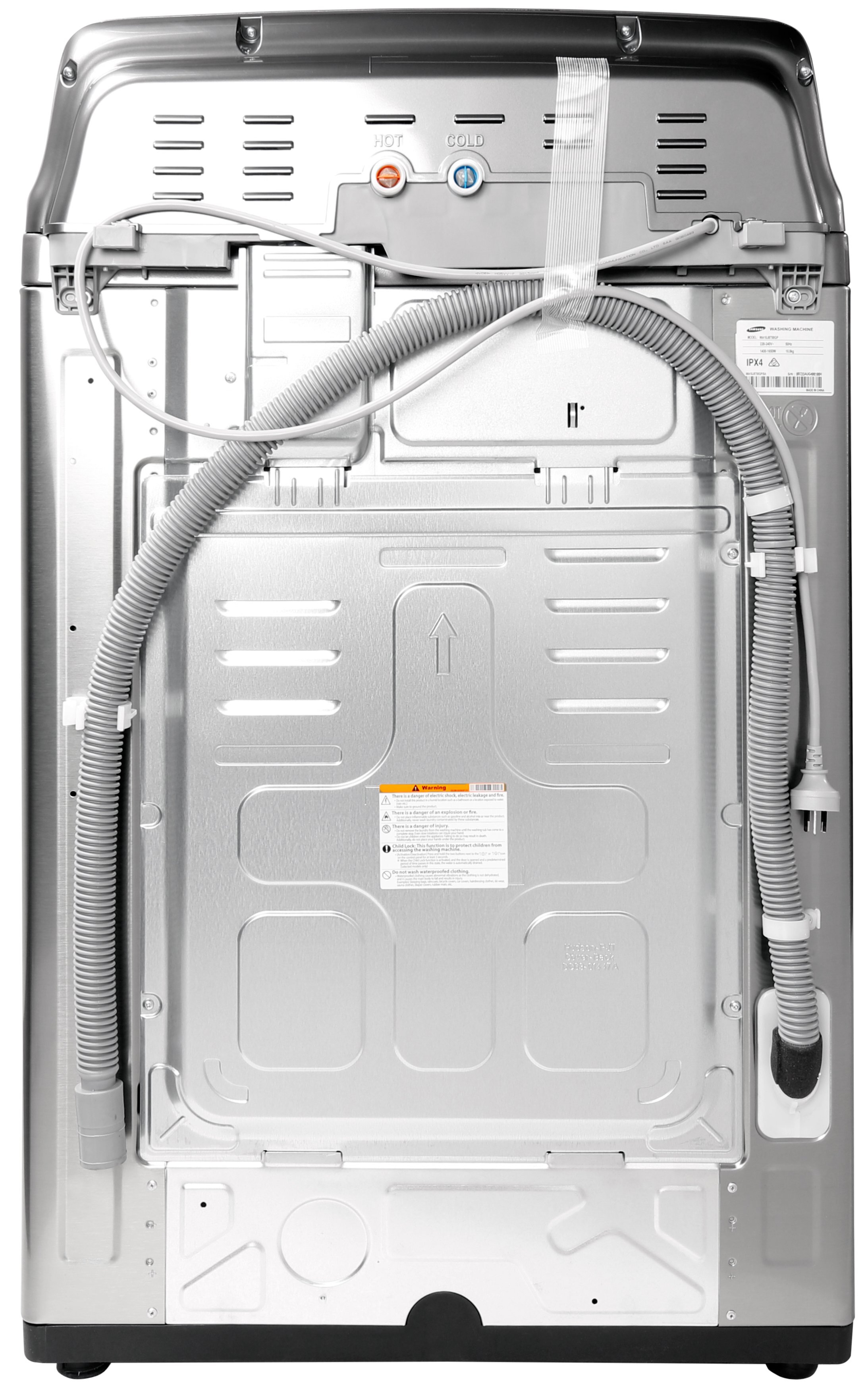 Samsung WA10J8700GP 13kg Top Load Washing Machine hero image