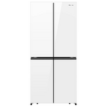 Hisense 483L PureFlat French Door Fridge White Glass HRCD483G HRCD483G hero image