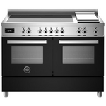 Bertazzoni 120cm Double Oven with Induction Cooktop & Griddle Plate PRO125I2ENET hero image
