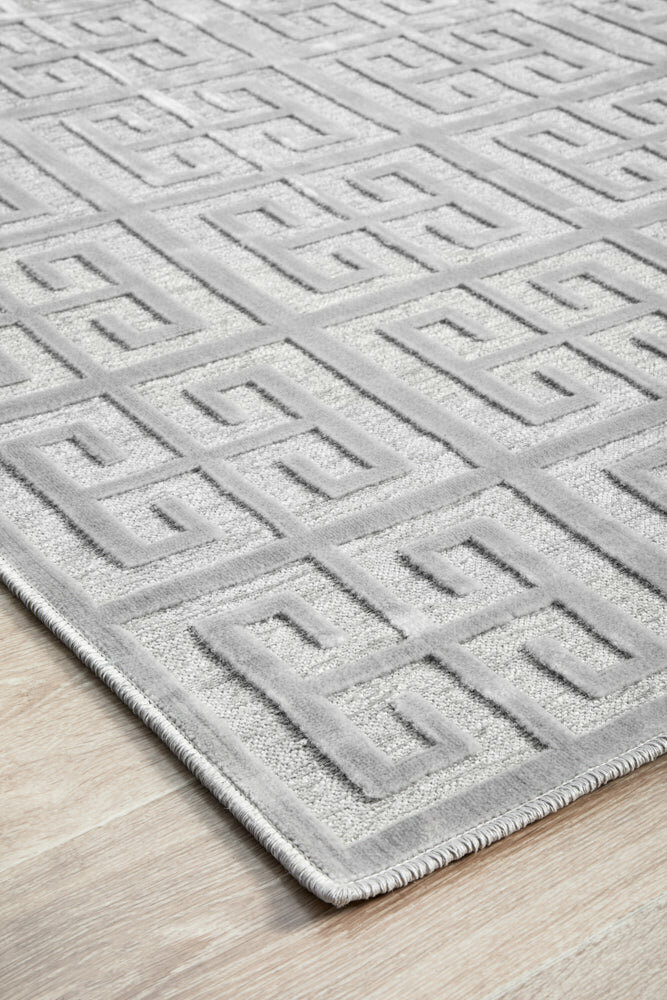 Rug Culture York Large Silver Rug 290X200CM - YRK-BREN-SIL-290X200 hero image