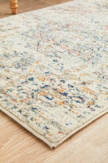 Rug Culture Century Large Multi-coloured Rug 400X80CM - CEN-911-SILV-400X80 hero image