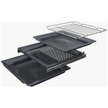 Siemens iQ700 60cm Pyrolytic Oven Matte Black HB976GMM1 hero image