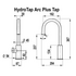 Zip HydroTap G5 Home Arc Plus Boiling & Ambient Filtered Tap Brushed Gold H5L785Z07AU image NaN