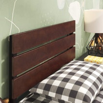 Zinus Figari Single Metal and Bamboo Bed Frame Brown AU-FBOBH1-39S hero image