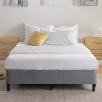 Zinus Keenan Double Fabric Dark Grey Ensemble Bed Base AU-BSLB-DG-D hero image