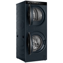 Haier 12kg + 9kg Series 600 Laundry Centre Black HLC1290CTB2 hero image