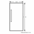 Esatto 230L Upright Fridge EUL237S image NaN