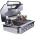 Smart Four Burner Built-In LPG BBQ with Rotisserie and Rear Infrared Burner Stainless Steel 401WB-W image NaN