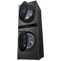 LG WashTower 19/10kg All-In-One Stacked Washer Dryer Black WWT-1910BX hero image