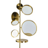 DCW Editions Tell Me Stories 2 Light Wall Lamp with Mirrors Gold - TMSLED2GLD image NaN