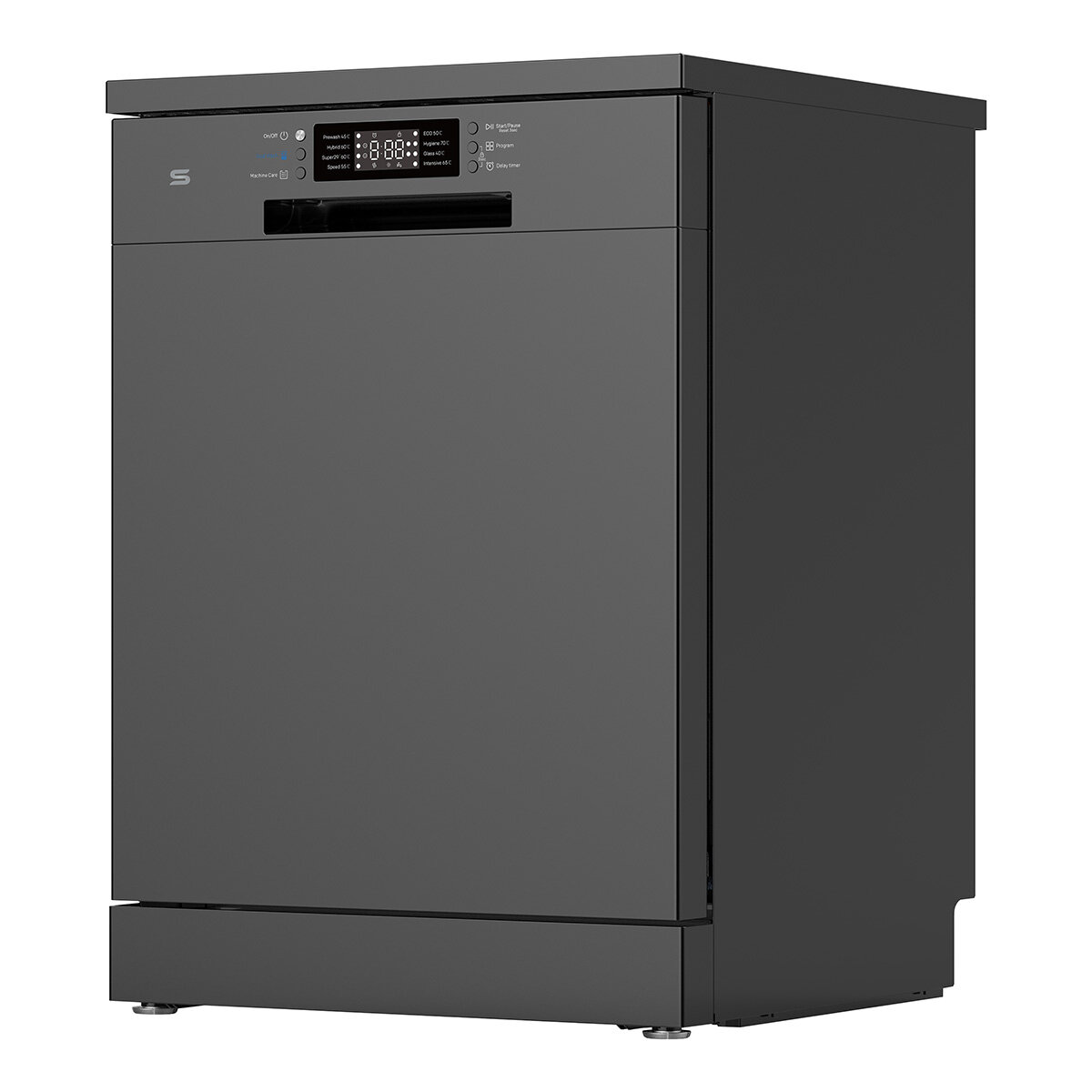 Seiki 60cm Freestanding Dishwasher Dark Stainless Steel SC-1300AU6DSS