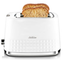 Sunbeam Diamond Collection Kettle and 2 Slice Toaster Pack KE1900WTA1900W hero image