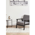 Rug Culture Chrome Large Silver & Off White Rug 400X80CM - CRO-ELS-SIL-400X80 image NaN