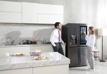 LG 708L InstaView French Door Fridge GF-V708BSL hero image