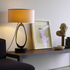 CTO Lighting Stella Table Light - Dove Grey Silk Shade STETAOBZSBDG image NaN