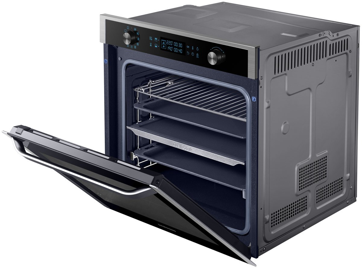 Samsung NV75J5540RS Dual Electric Wall Oven hero image