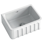 Abey Chambord Louis Single Bowl Fireclay Sink LOUIS-1W hero image
