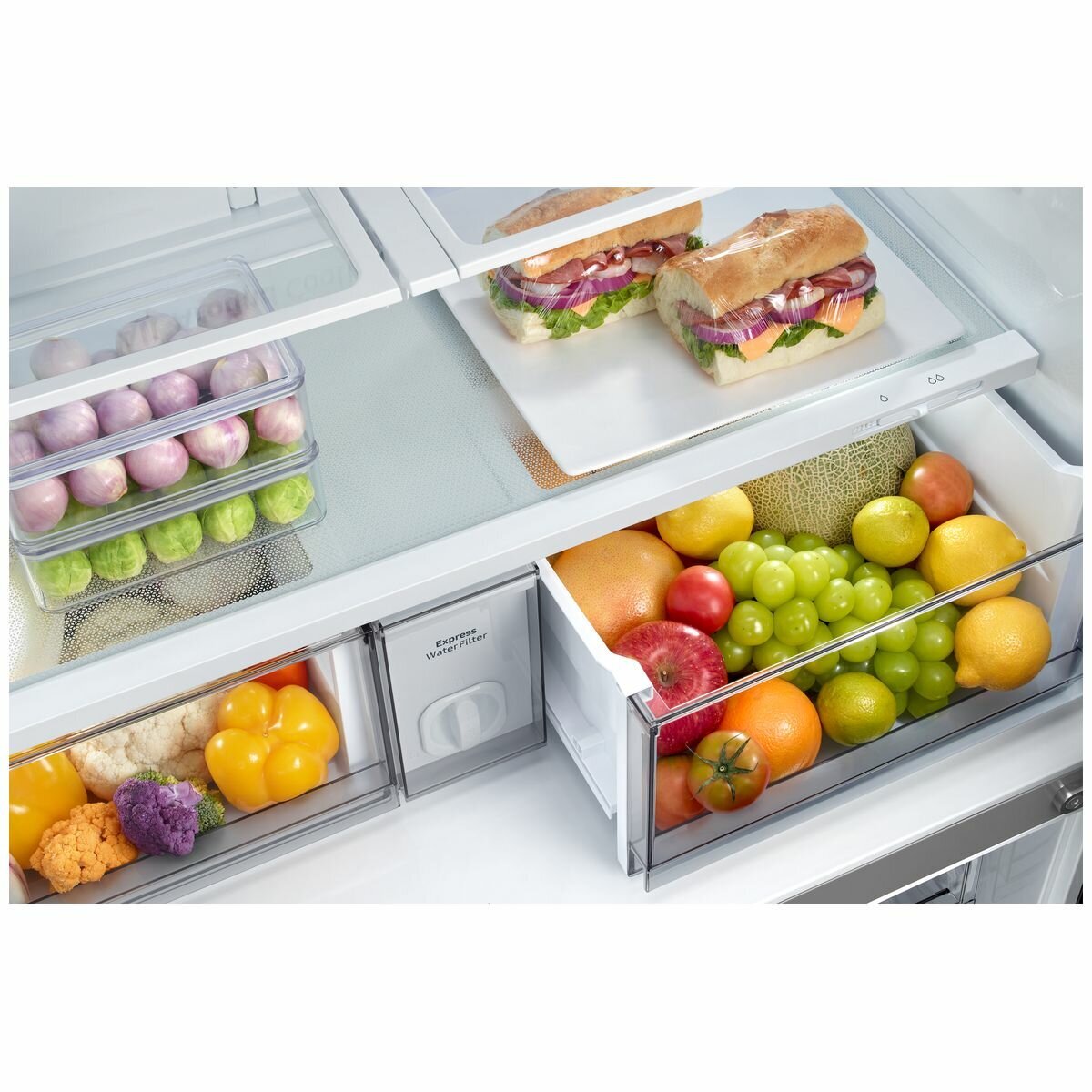 Srf7500sb french store door refrigerator