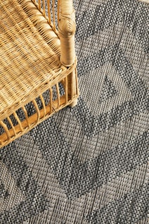 Rug Culture Terrace Large Black Rug 290X200CM - TER-5504-BLK-290X200 hero image
